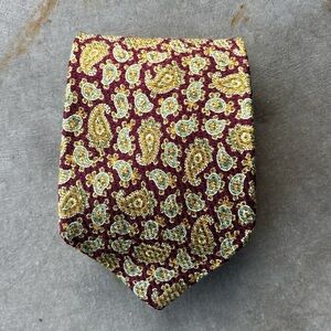 Burberry Vintage Dead-stock Paisley Tie